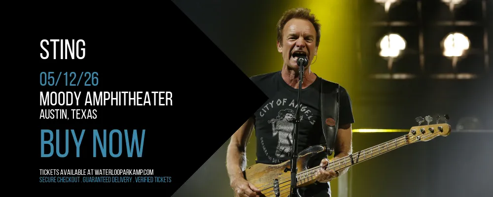 Sting at Moody Amphitheater