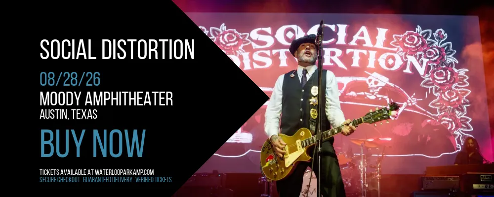 Social Distortion at Moody Amphitheater