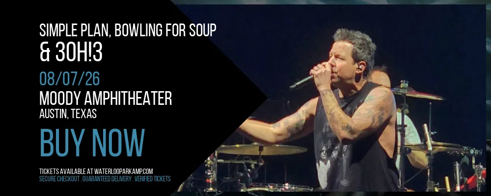 Simple Plan at Moody Amphitheater